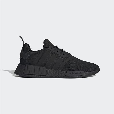 adidas herren nmd_r2 black black|adidas nmd r1 women's black.